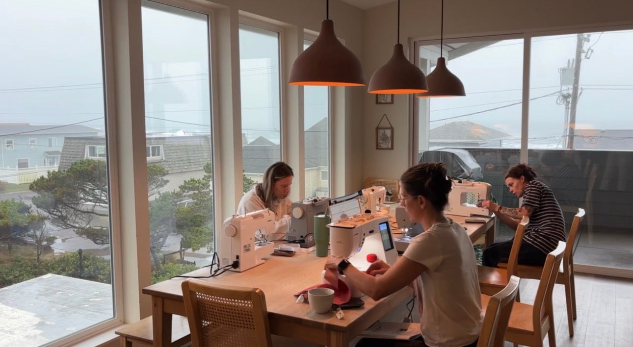 Our First Sewing Retreat