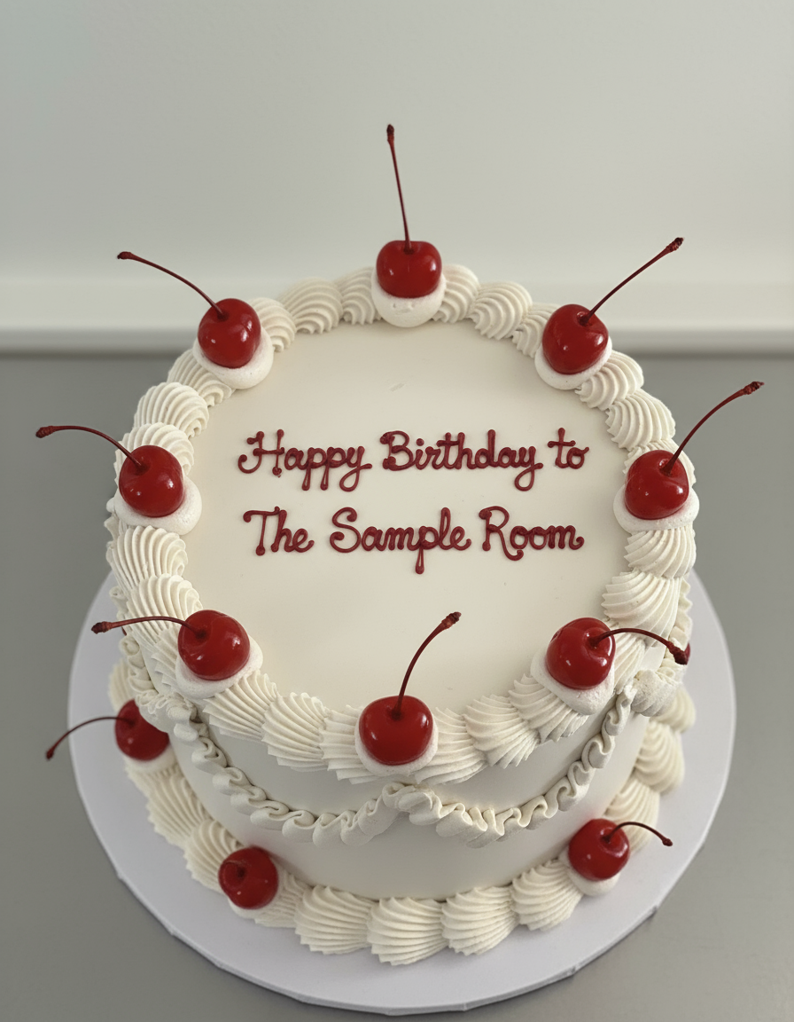The Sample Room turns 1!