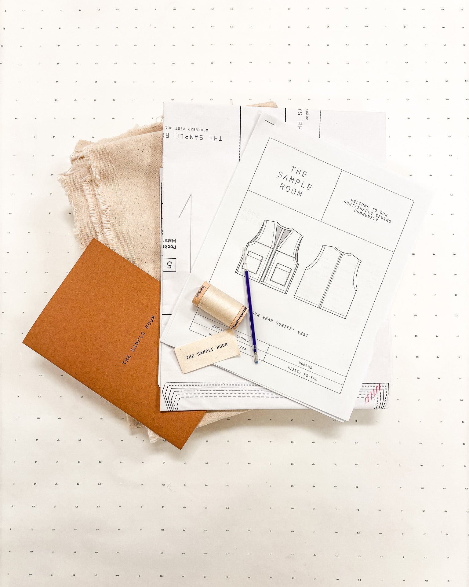 Workwear Vest Sewing Bundle