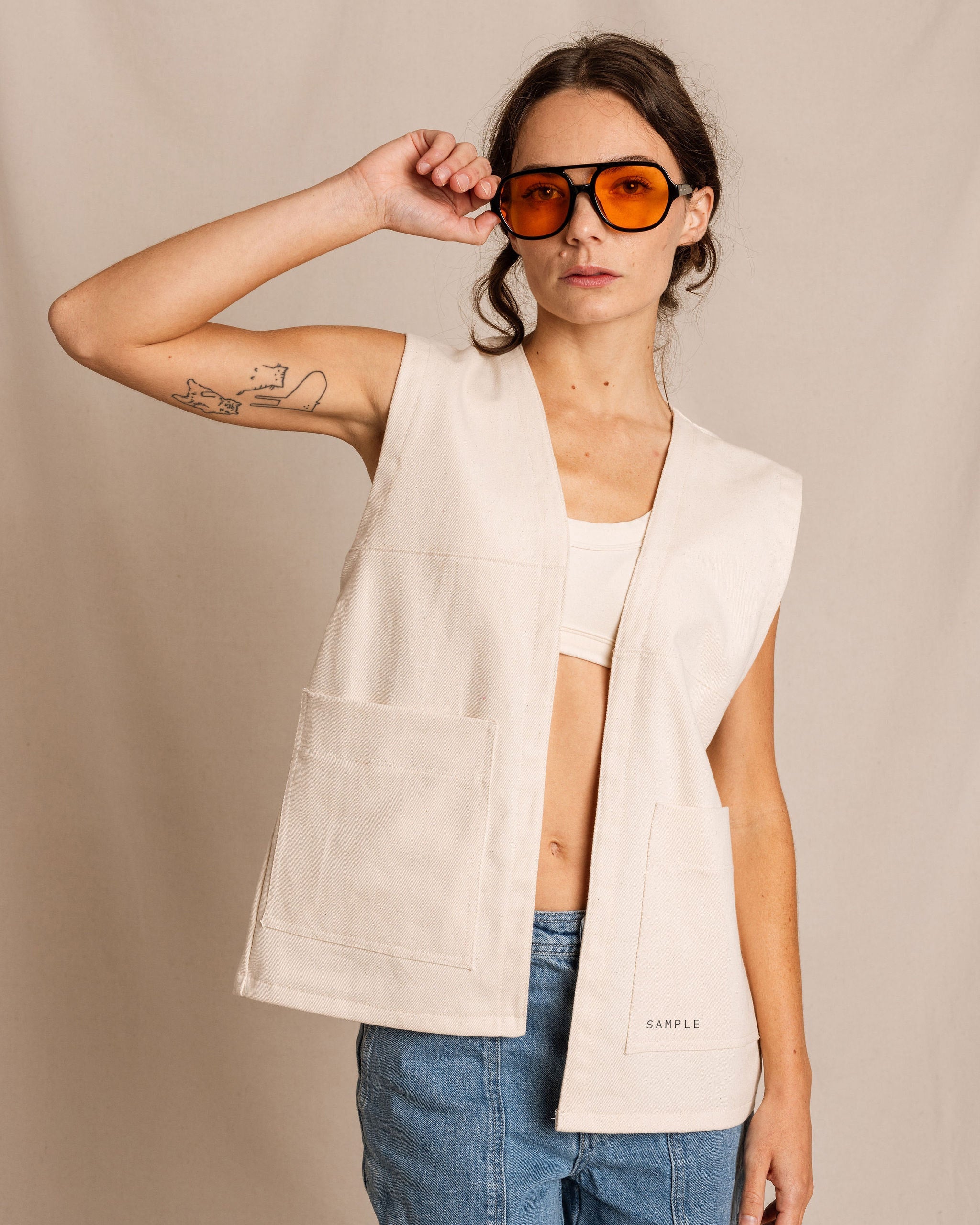 The Workwear Vest- Pattern