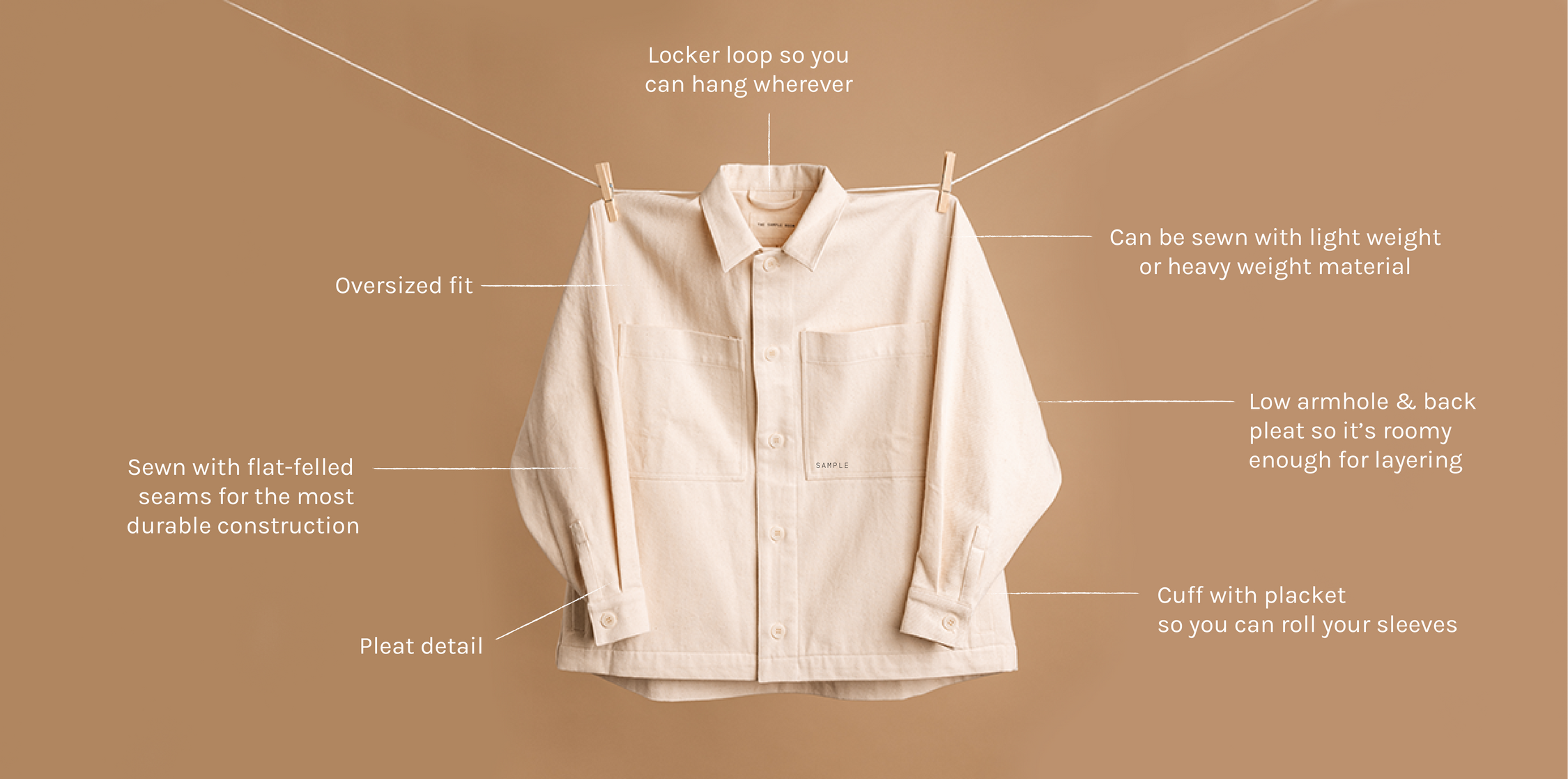 Workwear Jacket- Pattern – The Sample Room
