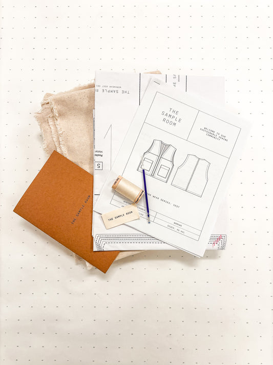 Workwear Vest Sewing Bundle