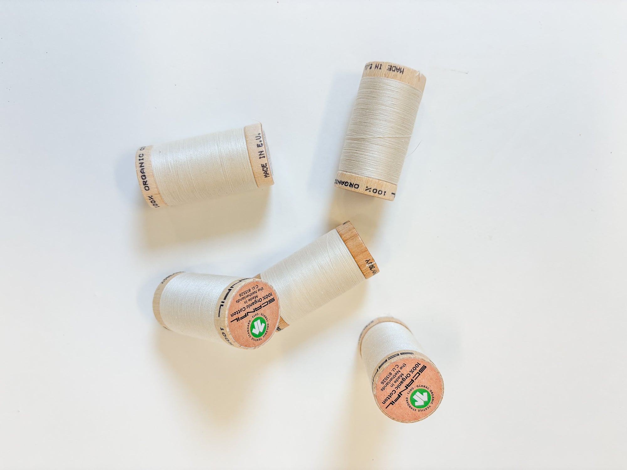 100% Organic Cotton Thread