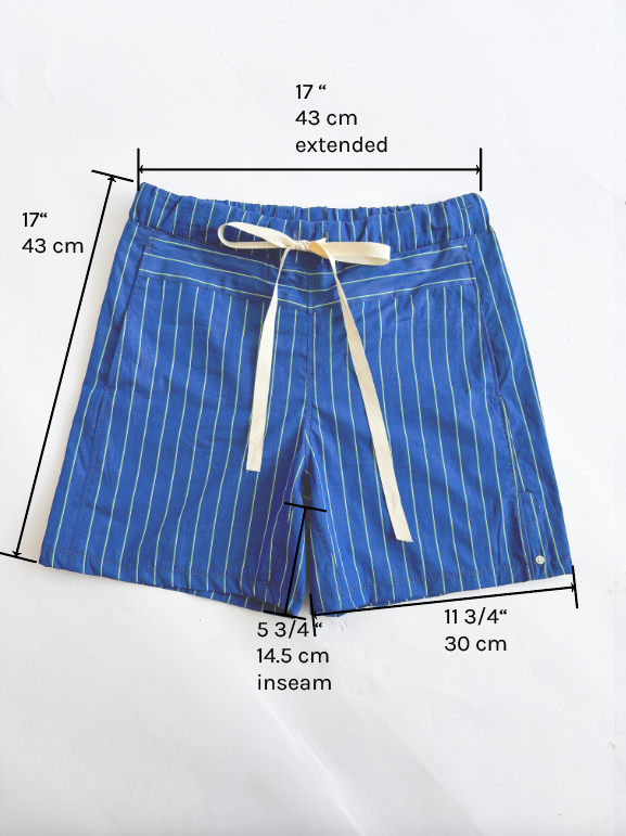 Striped Workwear Shorts