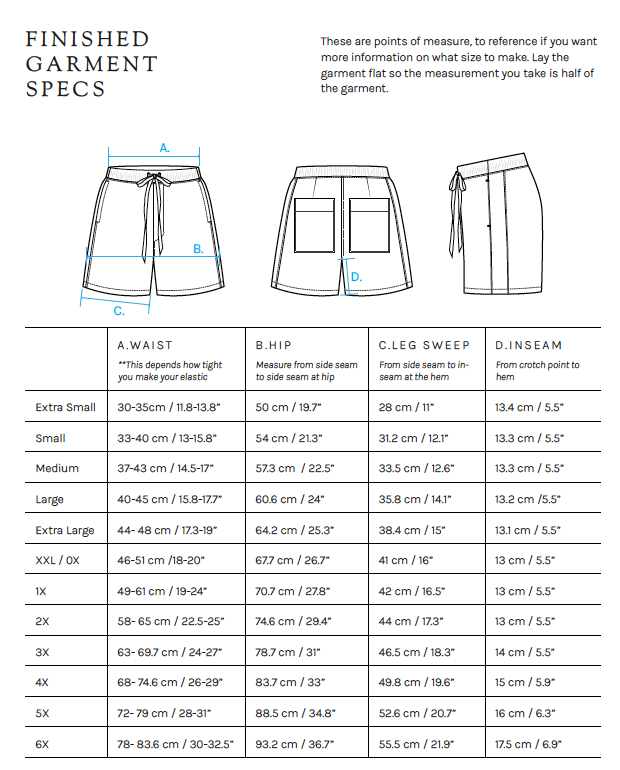 Workwear Short Sewing Bundle