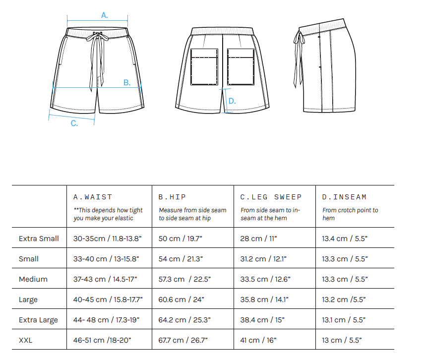 The Workwear Short Pattern